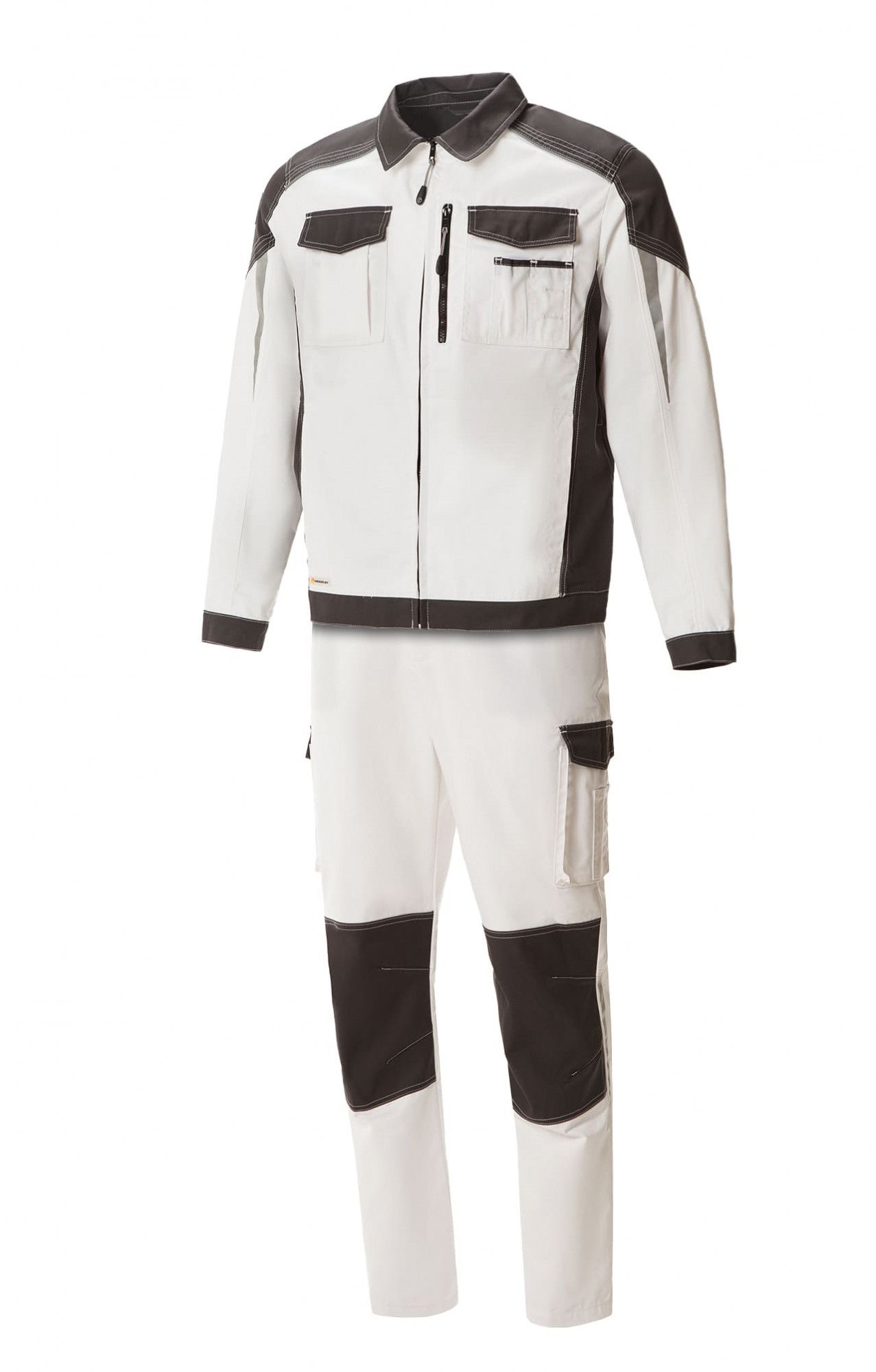 4974832 Костюм  NEW белый графит STATUS  Летняя спецодежда  размер 60-62/182-188 