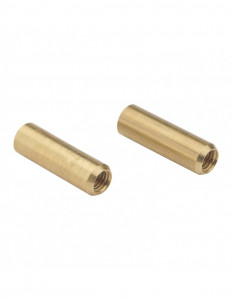 049600 009 00  Регулировочная штанга для сливного клапана с тросовым приводом, длина 22 мм, регулируемая высота 16 мм, латунь Valentin Латунь