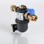 VT.383.B.05 Фильтр-дешламатор с пластиковым корпусом Valtec 3/4"  - Вид №5