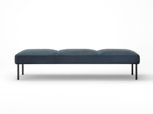 Скамейка из ткани