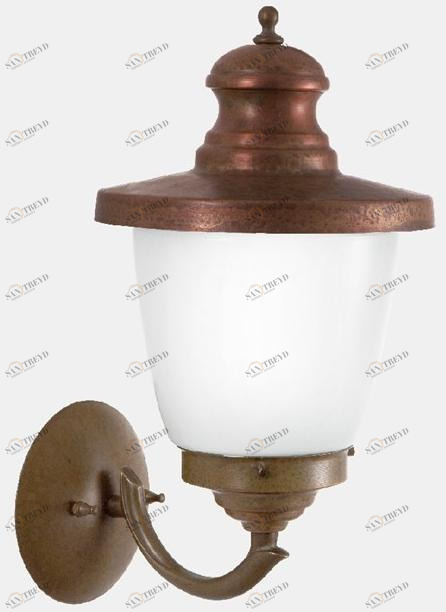 Il Fanale Настенный светильник для улицы из металла Venezia 248.05.orb