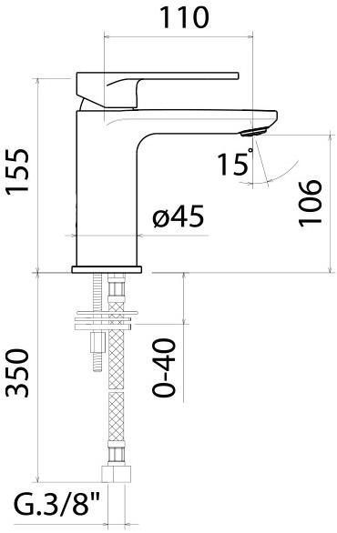 Jacuzzi Borea 0BO00086JA00  - Вид №1