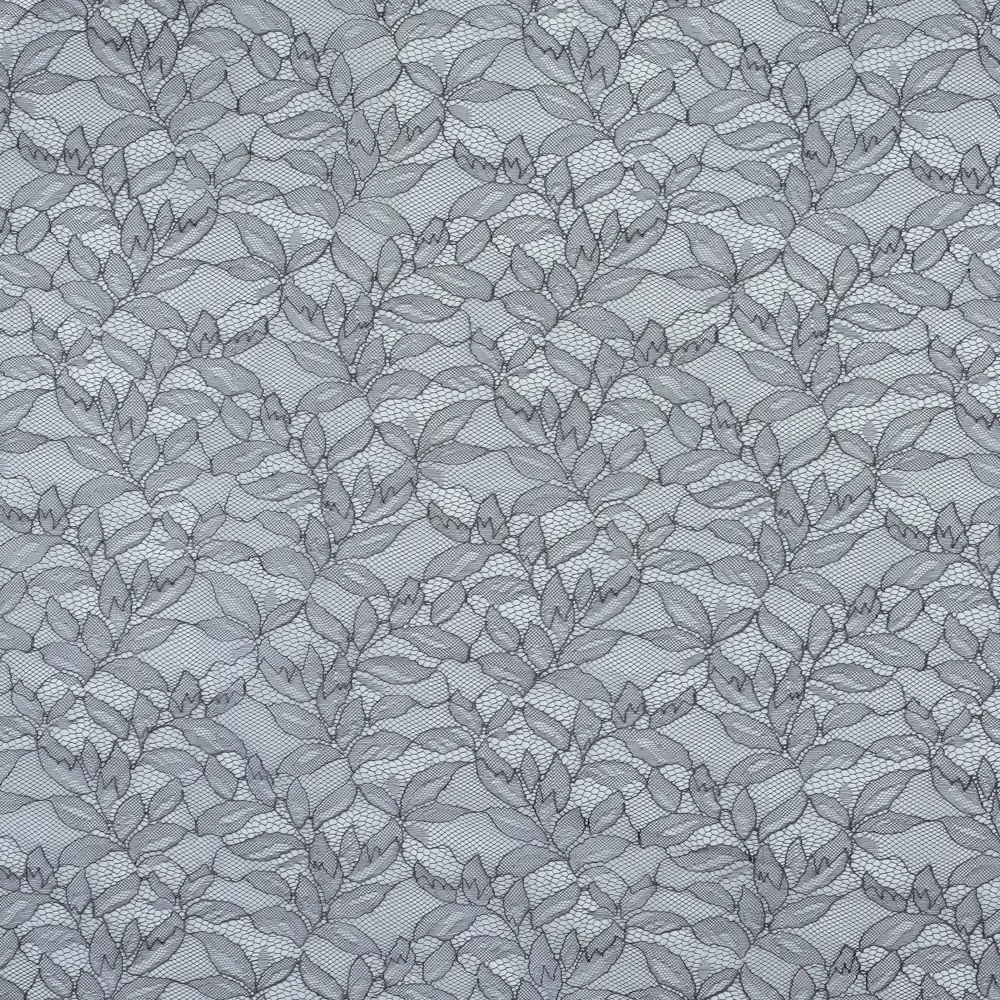 Тюль на ленте Листья 28992 300x280 см цвет серый AMORE MIO STLM-2172329 - Вид №2