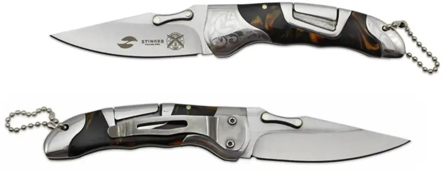 91517700 Нож Stinger C3951 двухкомпонентный корпус 165 мм STLM-0848789