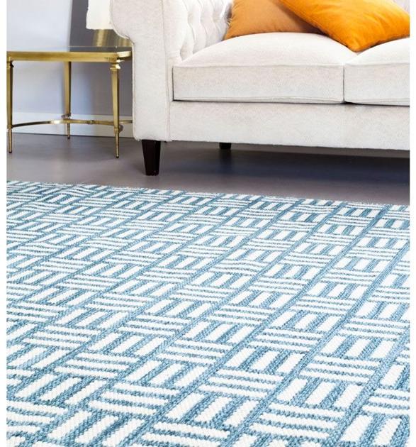 Gancedo Прямоугольный шерстяной коврик Dhurries sun-id-1396197 - Вид №3