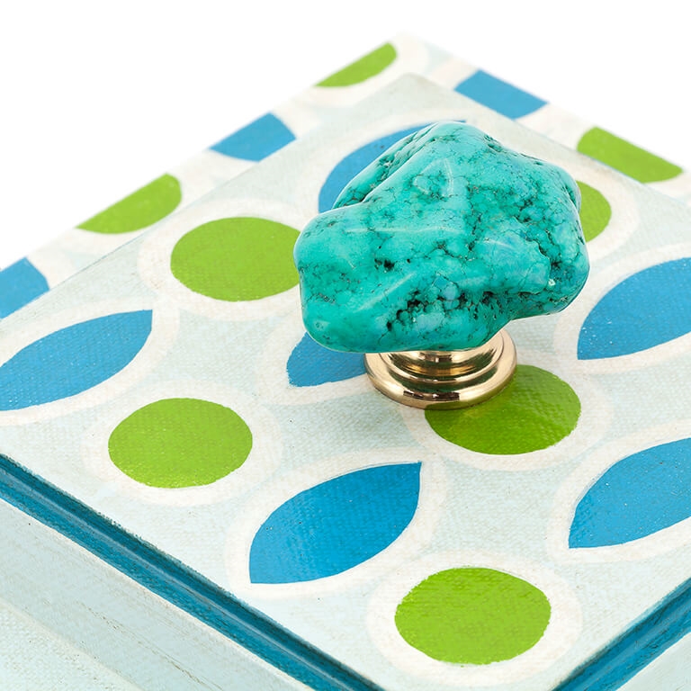 600563-83 ABHIKA КОРОБКА KRIZIA '70 LT.BLUE  - Вид №1