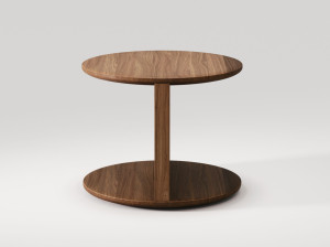 Журнальный столик / тумбочка из грецкого ореха