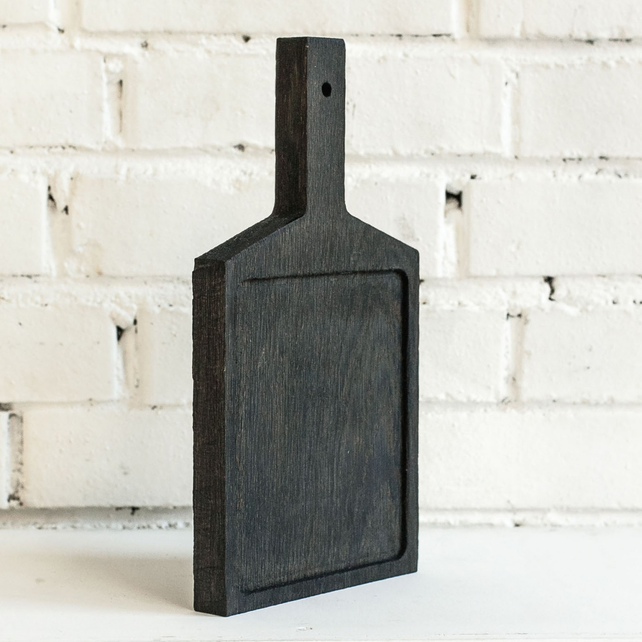 Разделочная доска "Снег" Чёрный 17*32 FUGA ДОСКИ РАЗДЕЛОЧНЫЕ 123535 Чёрный  - Вид №1