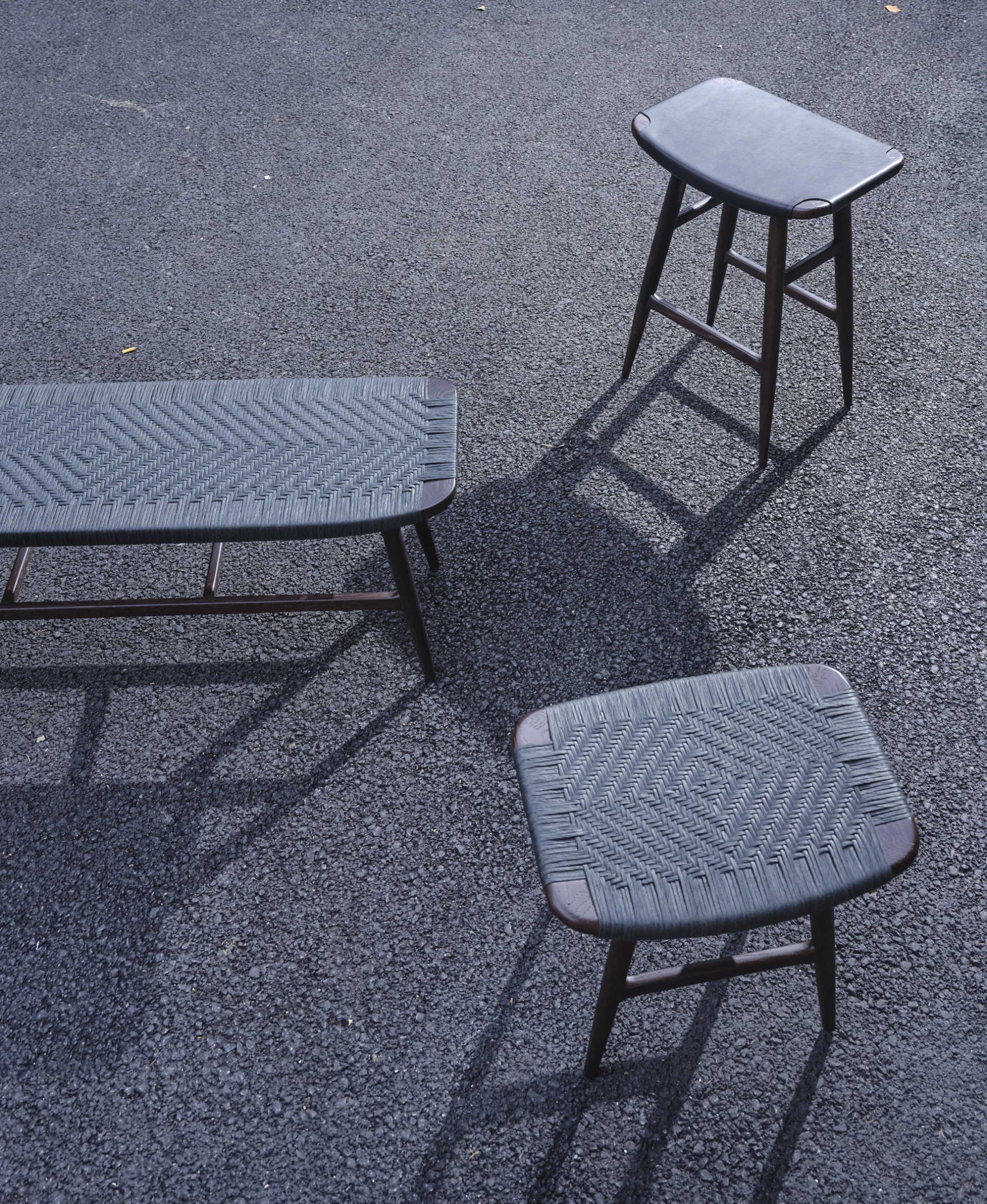 Сиденье с кожаными полосками Freja Bench Stellar Works FE-S620-LS - Вид №2