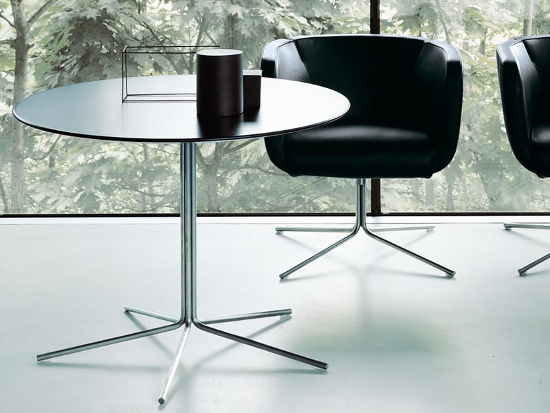 Круглый стальной журнальный столик Living Divani Jelly ARCH-00012886 - Вид №1