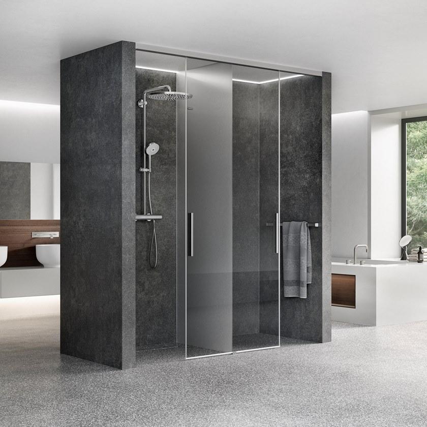 DUSCHOLUX Стеклянная душевая кабина на заказ с раздвижной дверцей sun-id-1417506 - Вид №2