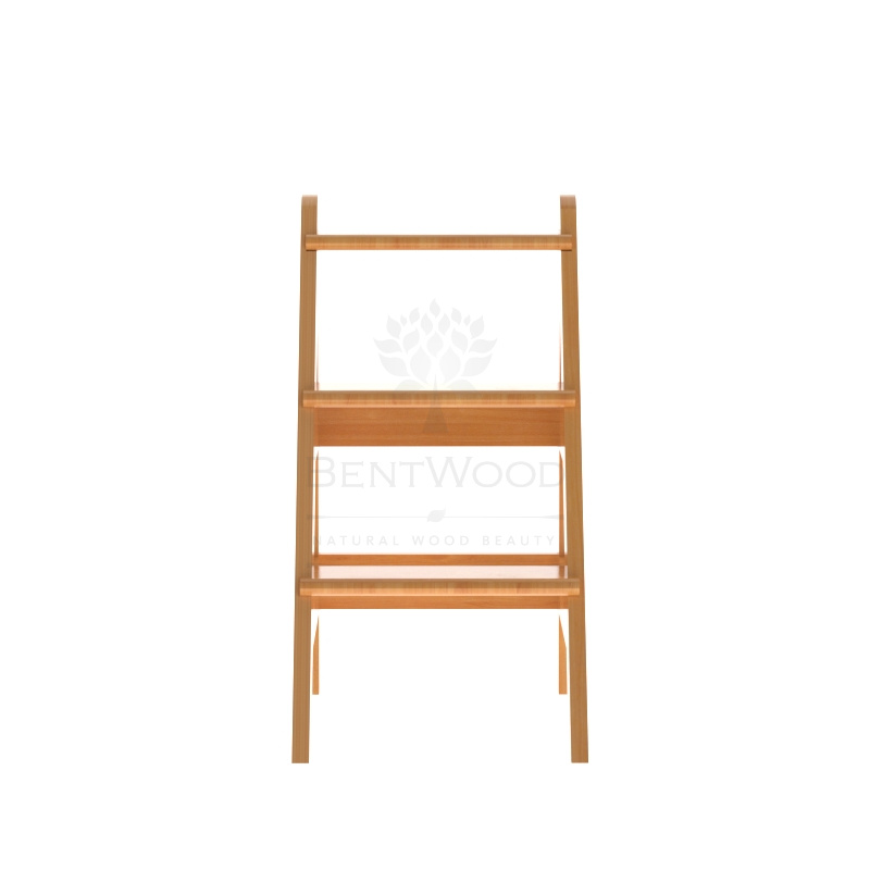 2047 Лесенка для купели 3 ступени из лиственницы натуральной Alyarus  - Вид №3