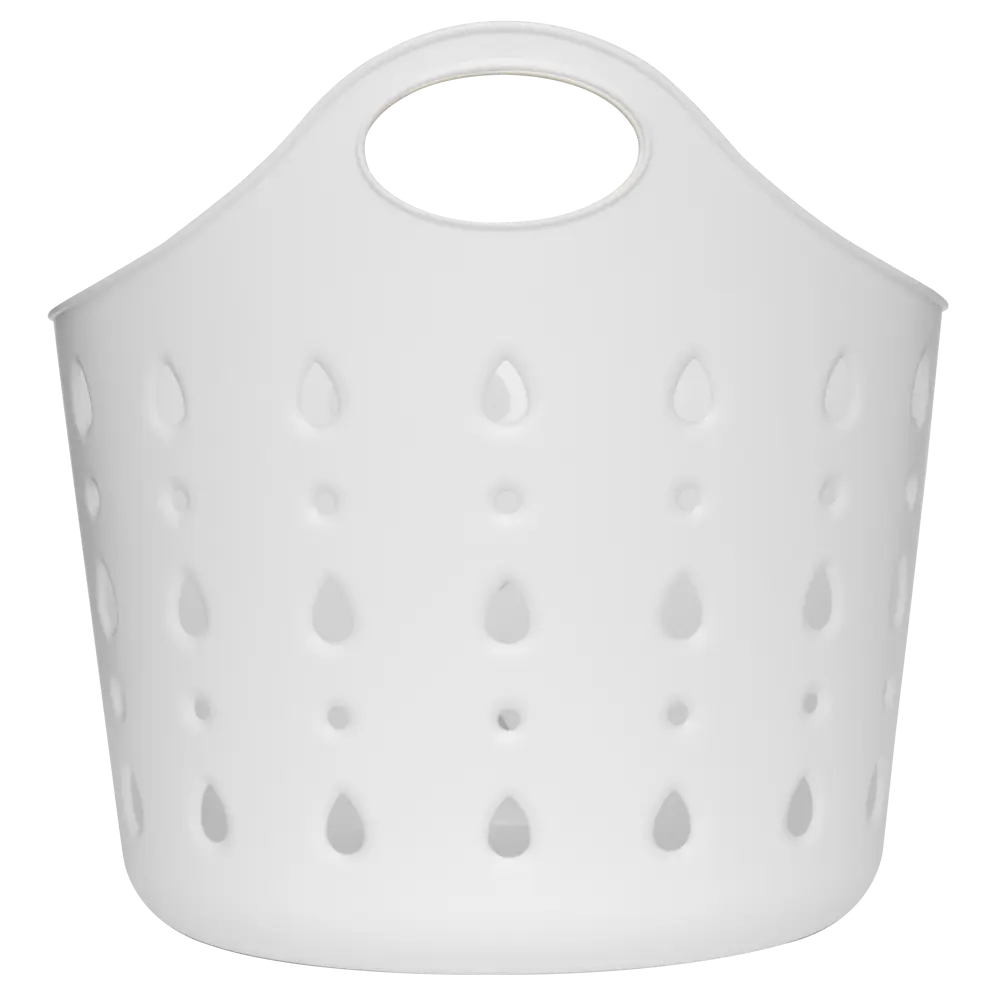 Корзина для белья Berossi CubaLibra ИК 74901000 10 л цвет снежно-белый STLM-2146866 - Вид №2