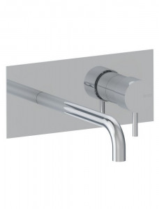 4605/3/3/E
+ 894001 Bellosta Rubinetterie НАСТЕННЫЙ СМЕСИТЕЛЬ ДЛЯ УМЫВАЛЬНИКА НА ПЛАСТИНЕ ДОПОЛНИТЕЛЬНО ДЛИННЫЙ ЖИВОТ