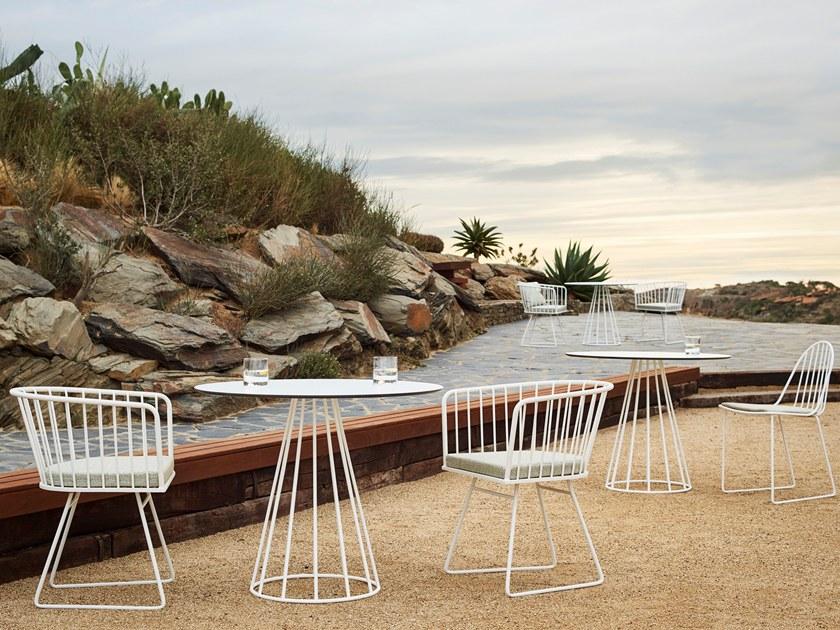 Bivaq Стул с салазками из алюминия с подлокотниками Illa sun-id-1477379 - Вид №6