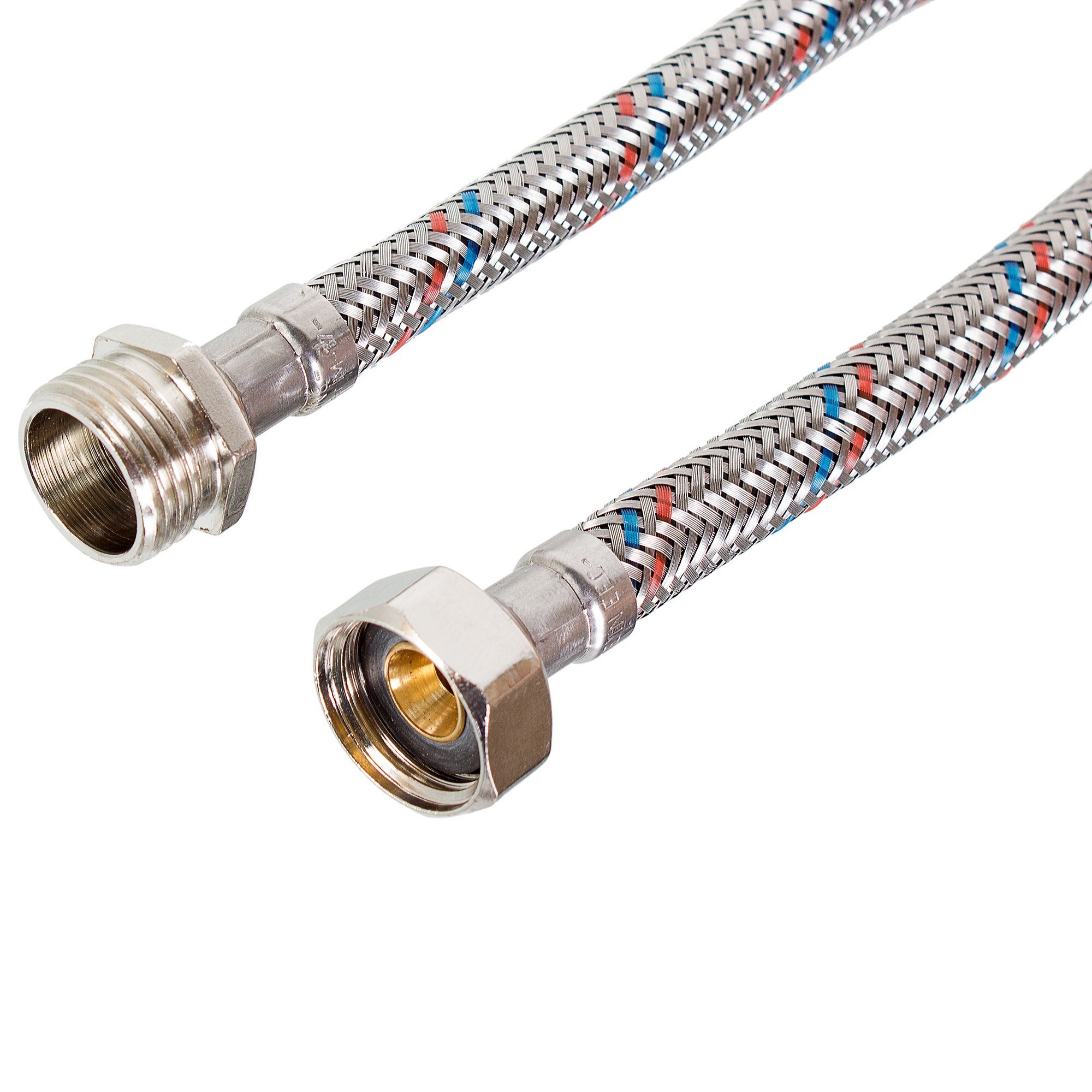 Гибкая подводка Equation для воды 1/2" 200 см - надежное подключение сантехники 82661663 STLM-0033144