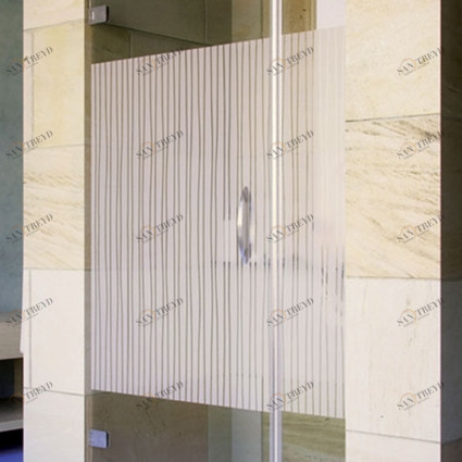 Стекло STRIPED для шторки на ванну 50x160 TREND PEARL GV-861AR GUTEWETTER Santreyd 