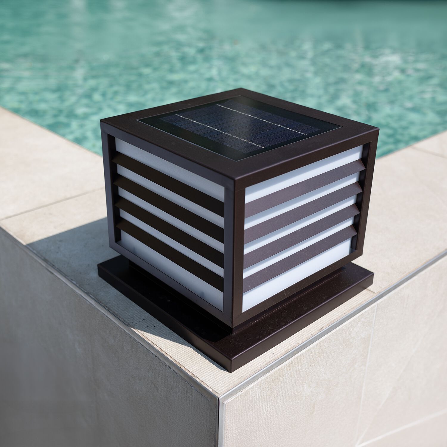 Из нержавеющей стали солнечной энергии открытый торшер Maanta SOLAR QUB ARCH-00034091 - Вид №28