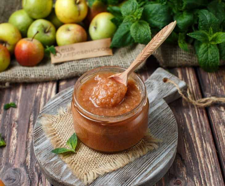 5815 Яблочно-грушевое пюре Зинаида и Сергей Белан Вкусляндия  - Вид №1