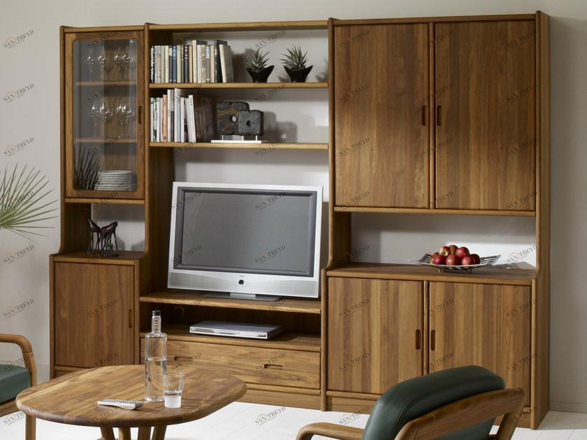 Dyrlund Модульная деревянная стенка для хранения вещей в классическом стиле  Vk14 