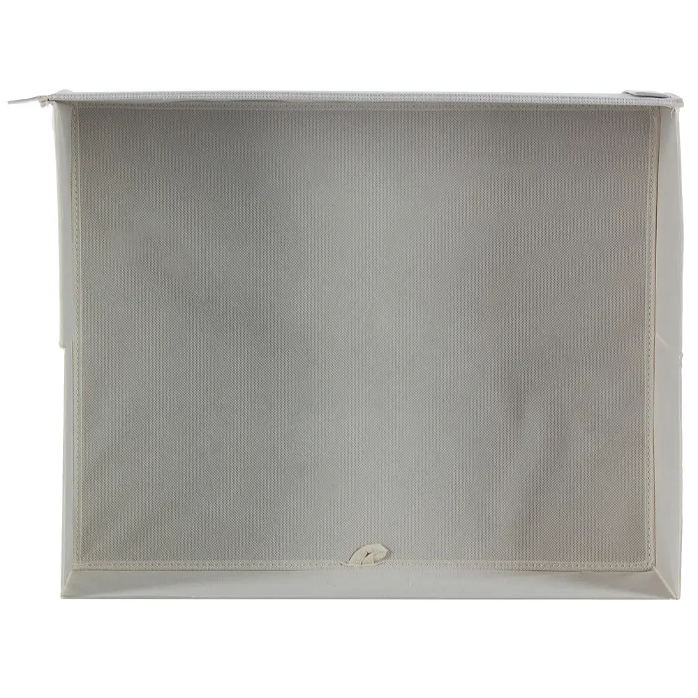 Короб Spaceo с крышкой 55х18x44 см нетканный материал цвет бежевый STLM-2132672 - Вид №2