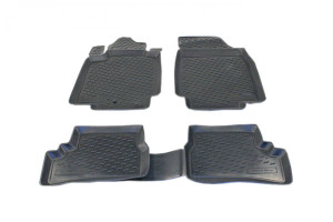 15409933 Автомобильные полиуретановые коврики в салон LEXUS CT200h 2011, 4 шт. Novline NLC.29.19.210kh ELEMENT