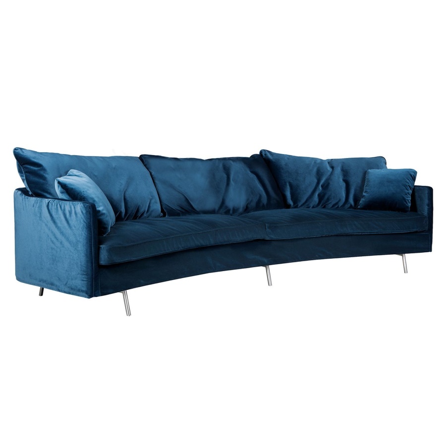 Диван Julia, четрехместный, темно-синий Sits S1272 - Вид №1