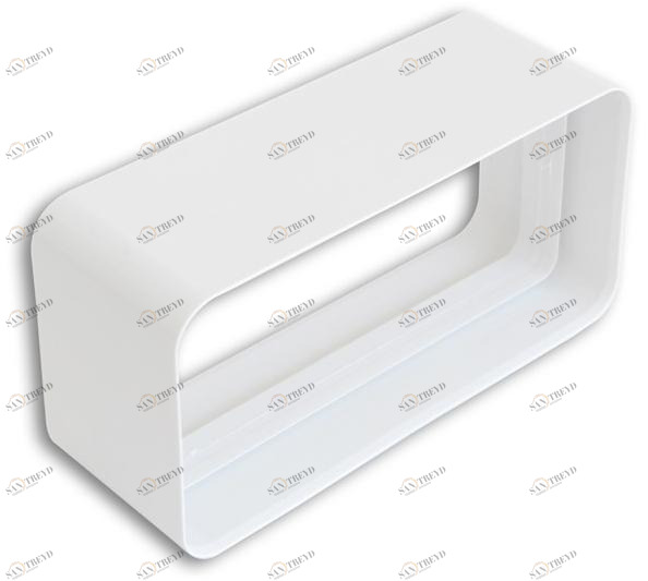 First Corporation Муфта abs для прямоугольных вентиляционных труб La ventilazione Cg126b