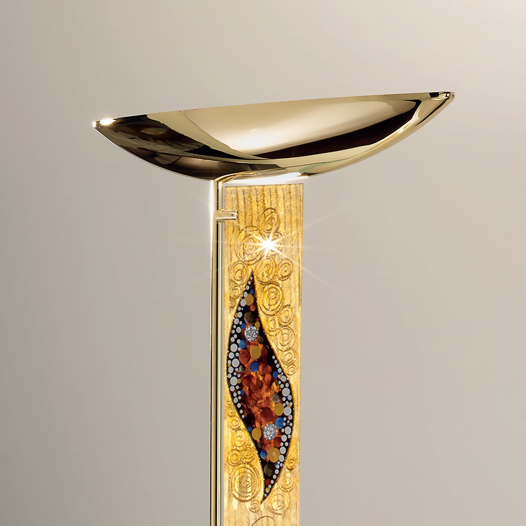 Kolarz 0252.41.3.Ki.Au торшер золото Delphi 100298 - Вид №1