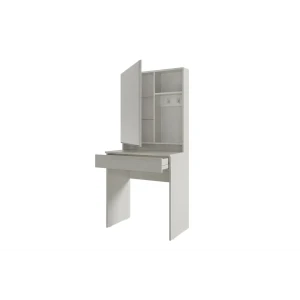 92002872 Туалетный столик с зеркалом Mebelson 70.6x154.9x41.9 см цвет белый STLM-1500498