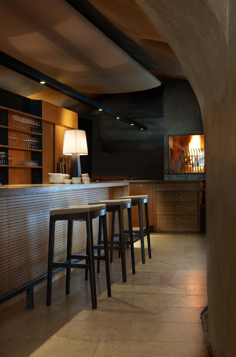 Высокий барный стул ROSSIN Тонизирующее дерево ARCH-00034081 - Вид №8