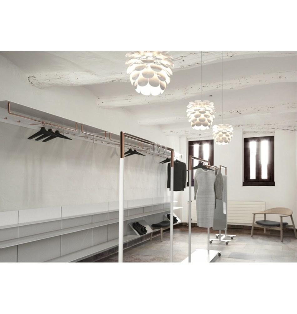 FROST Вешалка 1 «SLIM » » медь. Нержавеющая сталь Медь N1134-C  - Вид №2