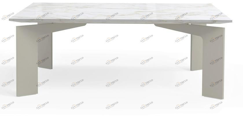 AMURA Квадратный мраморный журнальный столик Range Am093.t516