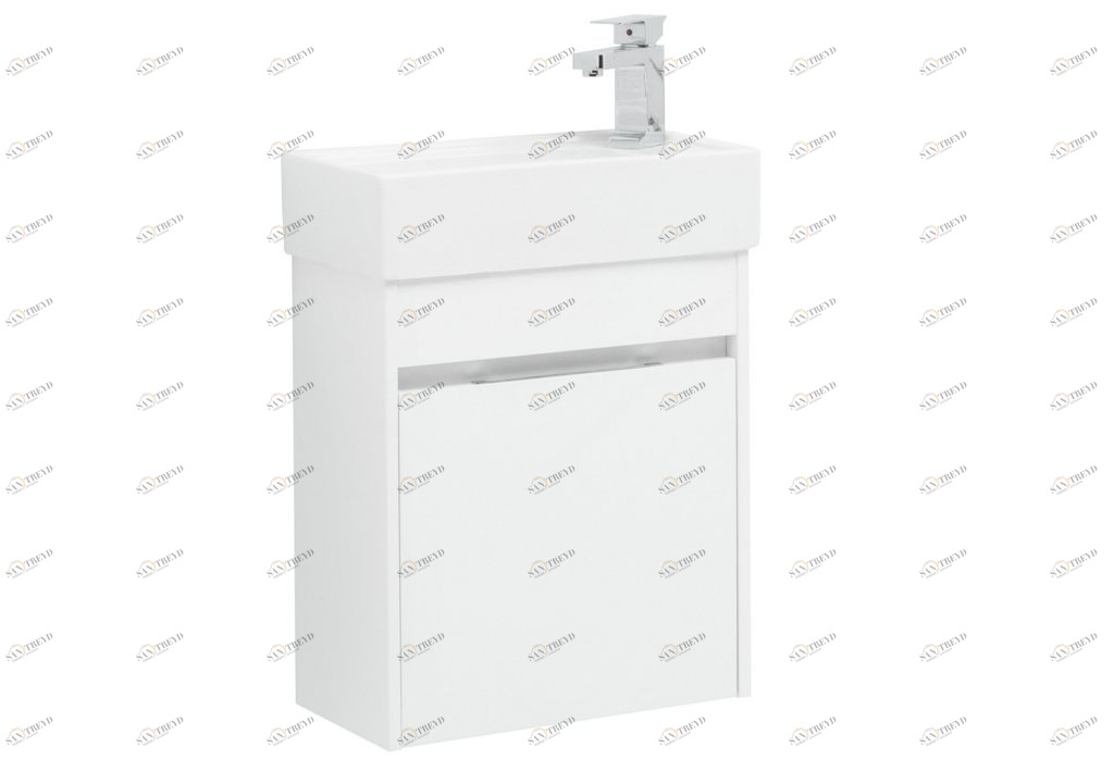 Тумба с раковиной Aquanet Лидс 50 белый 0023974100182338