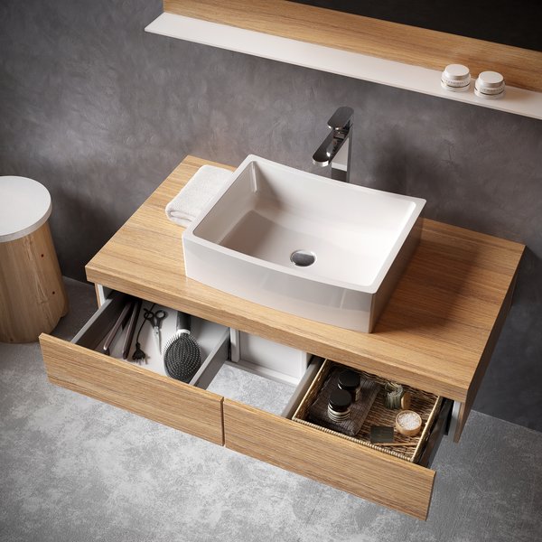 Тумба под умывальник SD Formy 800 орех Ravak X000001035 - Вид №6