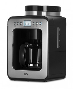 9073261 Кофеварка капельная BQ CM7001 Steel-Black серебристый
