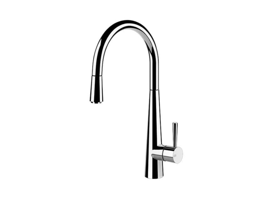 Смеситель для кухни из латуни со съемным ручным душем Gessi Just ARCH-00107994