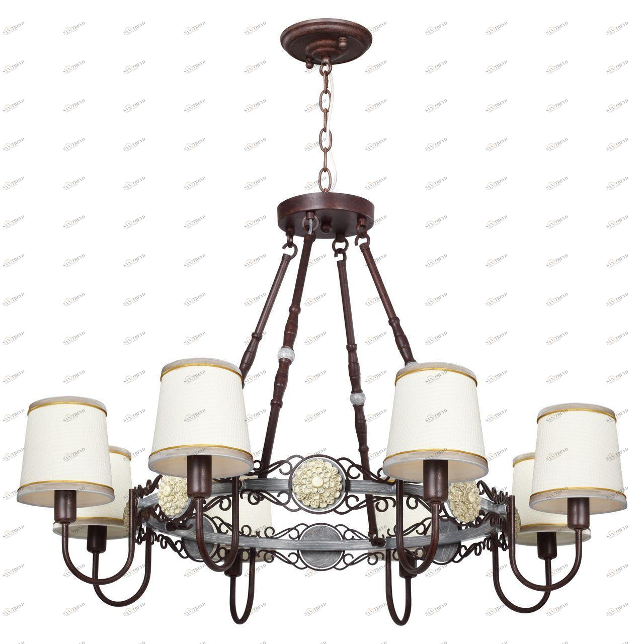Подвесная люстра Favourite Fiona 2532-8PC FAVOURITE ДИЗАЙНЕРСКИЕ, FIONA 313626 Белый 