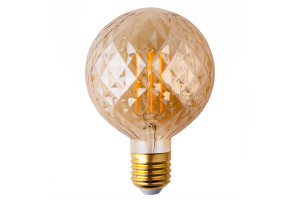 16032328 Светодиодная лампа BL154 Globe 4W 2700K E27 Prisma G95 тонированна a044027 Elektrostandard