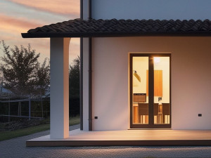 Алюминиевое створчатое окно