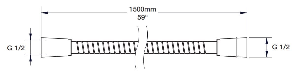 Шланг для душа BARIL BOY-2700-00 ARCH-00107842 - Вид №2