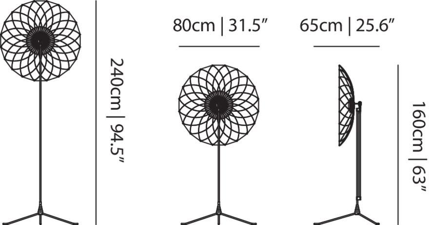 moooi Торшер из металла sun-id-1441154 - Вид №5