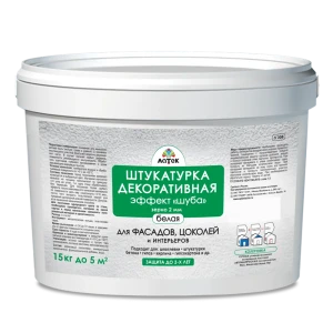Штукатурка декоративная Латек «Шуба» 2, 15 кг