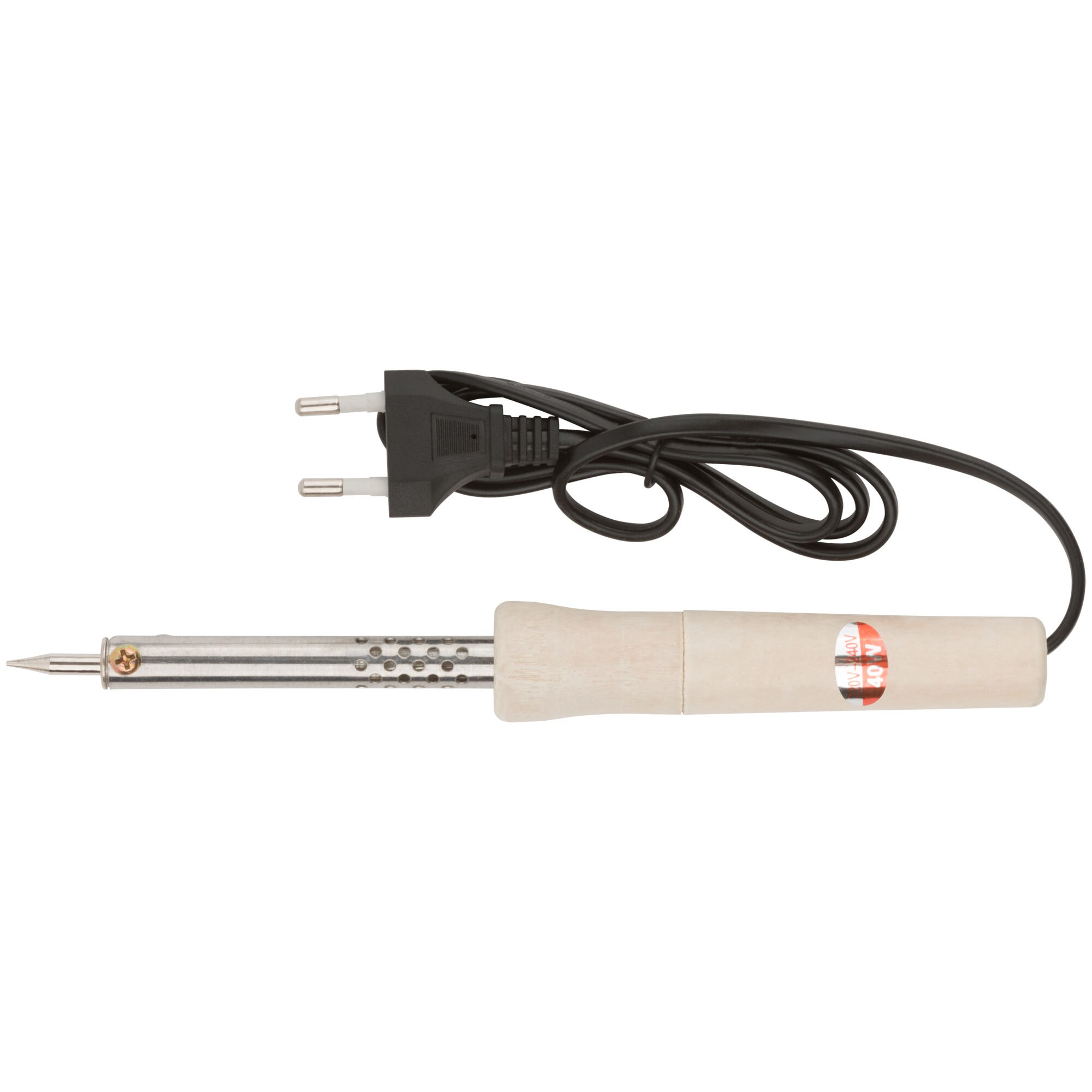 85514926 Паяльник электрический с деревянной ручкой Mos, 40 Вт Santreyd  - Вид №1