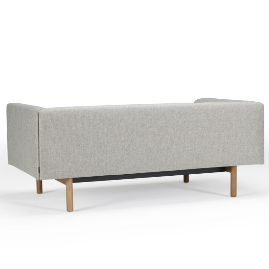 Диван-софа двухместный с мягкими подлокотниками Ebeltoft, лакированный дуб, темно-песочный Kragelund 21002202244 - Вид №4