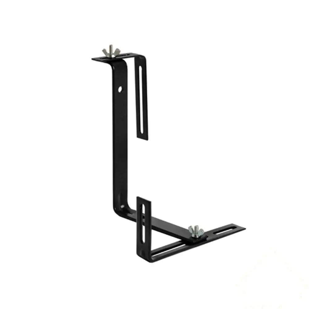 Кронштейн для балконных ящиков универсальный усиленный, черный, 2 шт Santreyd STLM-2139894