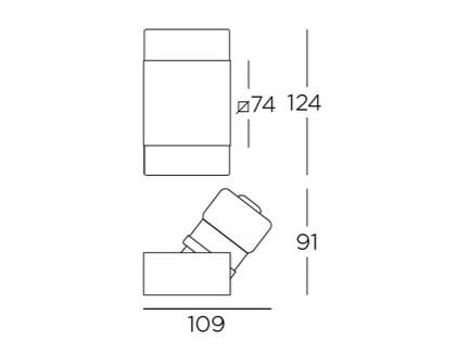 Алюминиевый квадратный светодиодный светильник LedsC4 Play ARCH-00022331 - Вид №2