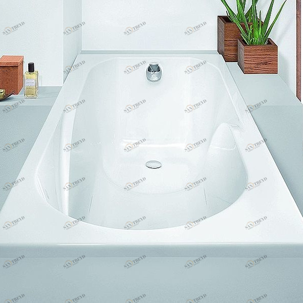 Ванна с зоной для душа REGATTA 170х80 см с аэромассажем Deluxe HOESCH 6455