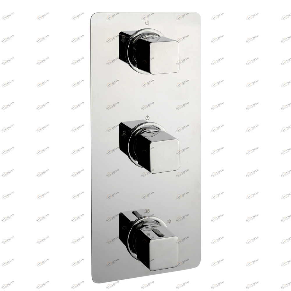 Graffio Встроенный 2-ходовой квадратный термостат. TEQ021 