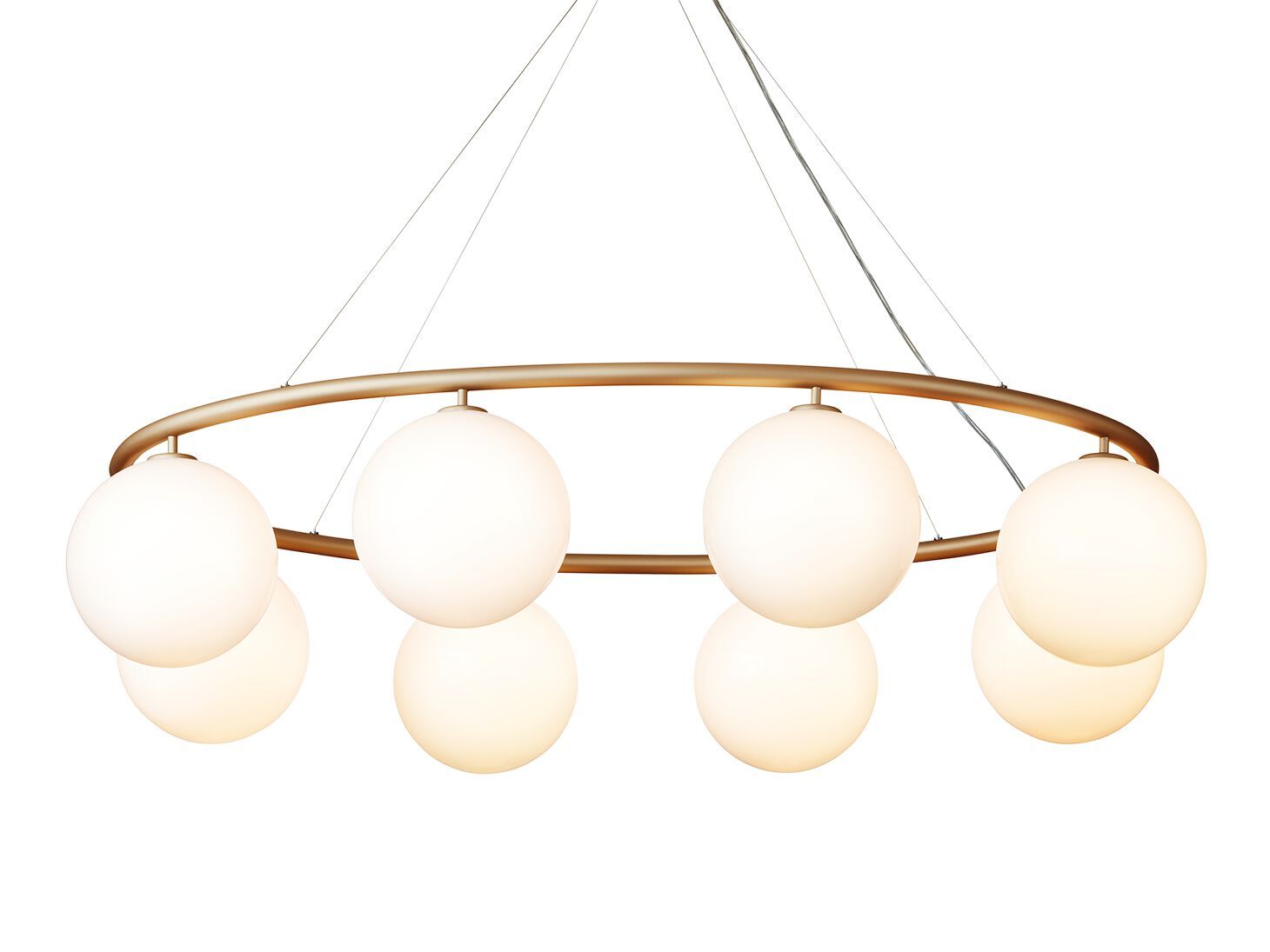 Опаловое стекло светодиодный подвесной светильник Nuura Miira ARCH-00097653 - Вид №2